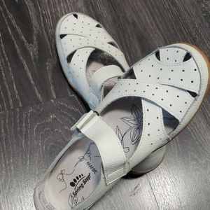 SPRING STEP leather shoes, size 38WW (8)